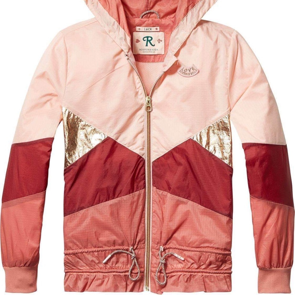 Girls scotch and soda rain/spring coat
